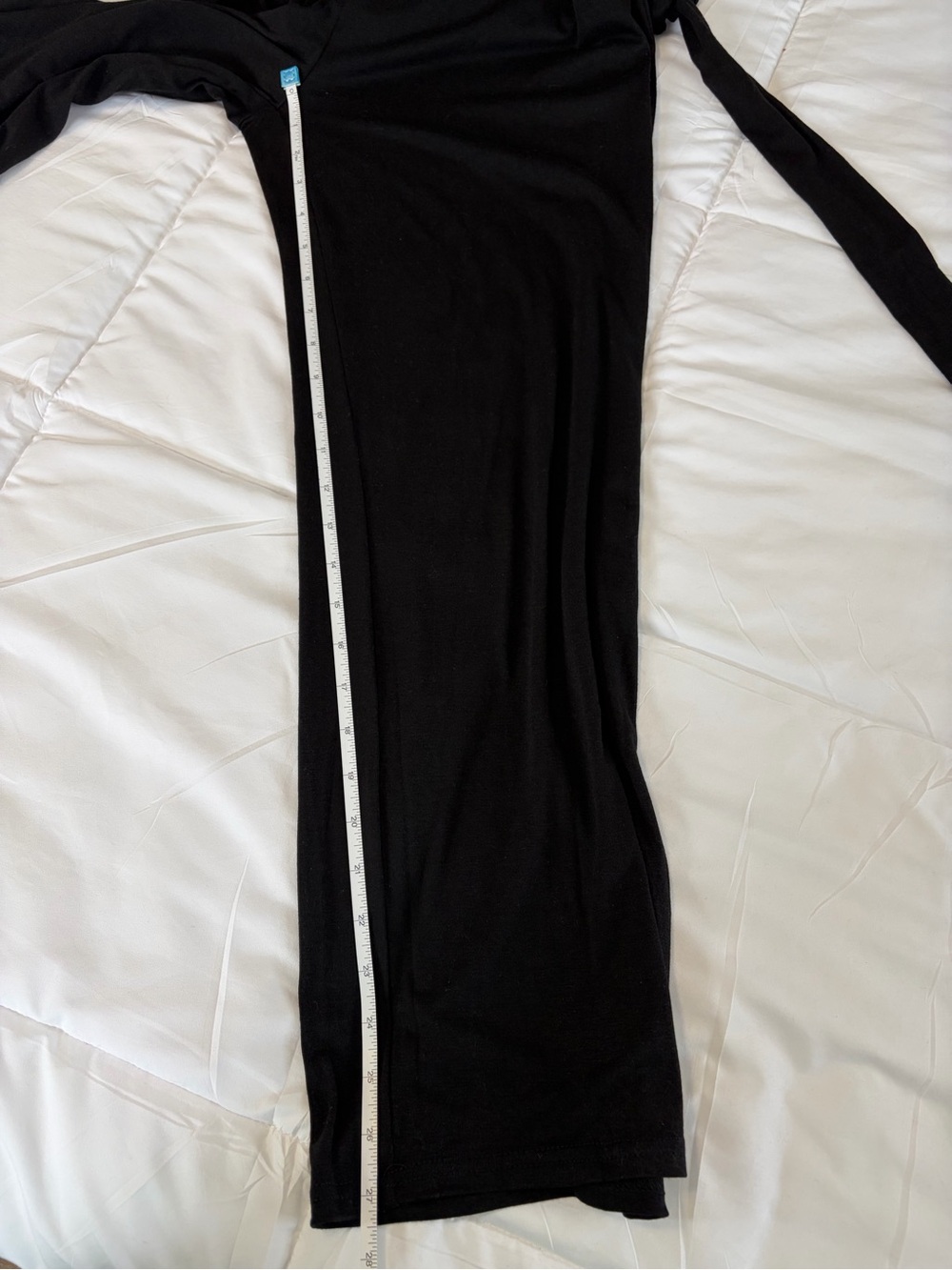 NWOT Elings-  One-Shoulder Black Jumpsuit with Tie Waist - Picture 12 of 16